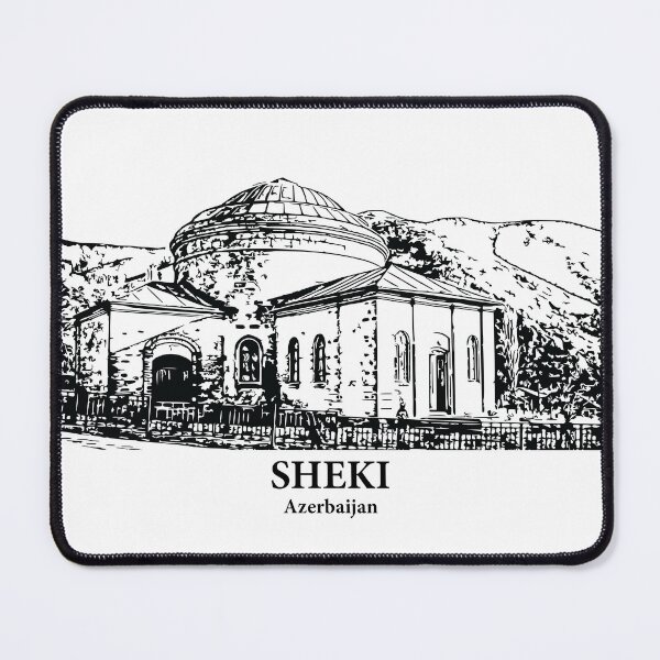 Item preview, Sheki - Azerbaijan designed and sold by Lakeric Cityscapes.