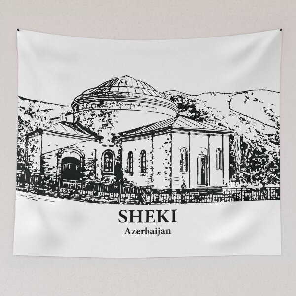 Item preview, Sheki - Azerbaijan designed and sold by Lakeric Cityscapes.
