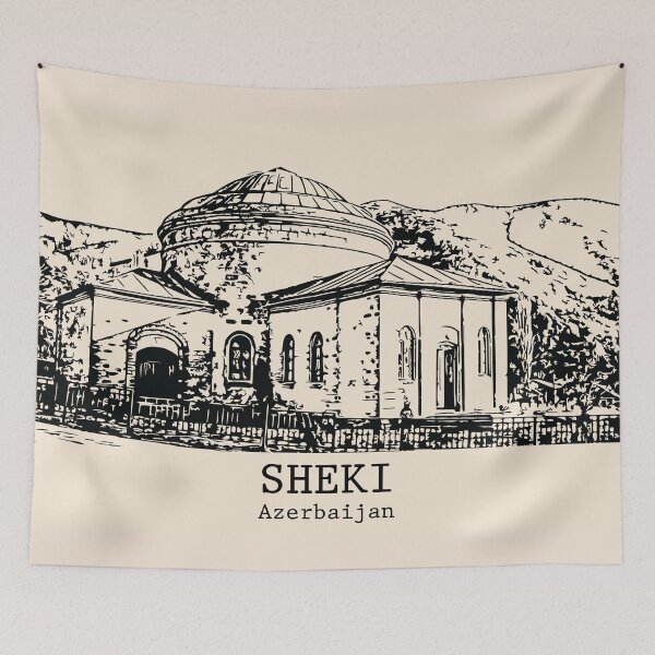 Item preview, Sheki - Azerbaijan designed and sold by Lakeric Cityscapes.