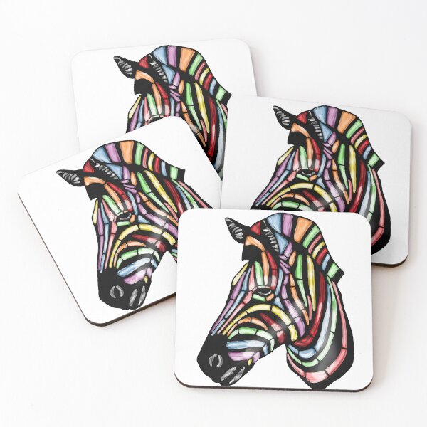 Artikelvorschau, Zebra-Mosaik entworfen und verkauft von Munda-Lyn-Art.