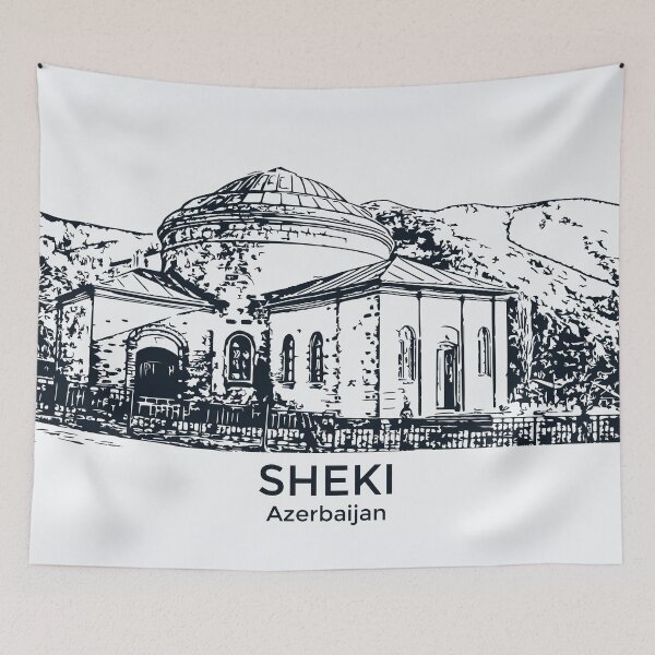 Item preview, Sheki - Azerbaijan designed and sold by Lakeric Cityscapes.