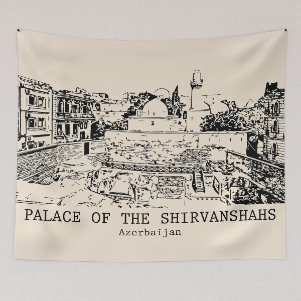 Item preview, Palace of the Shirvanshahs - Azerbaijan designed and sold by Lakeric Cityscapes.