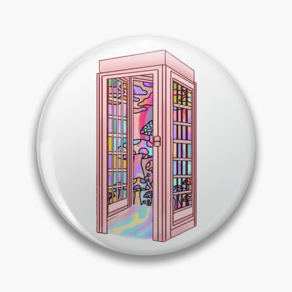 Item preview, Pink phone booth  designed and sold by Artistkhg.
