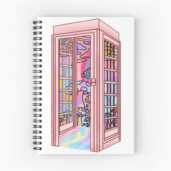 Item preview, Pink phone booth  designed and sold by Artistkhg.