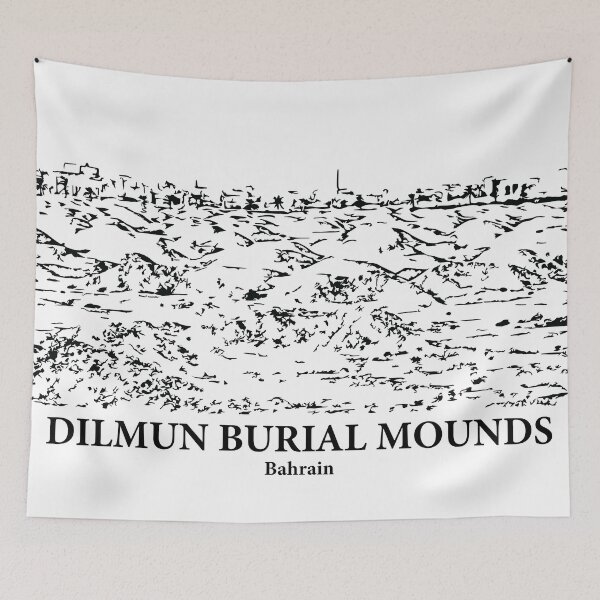 Item preview, Dilmun Burial Mounds - Bahrain designed and sold by Lakeric Cityscapes.
