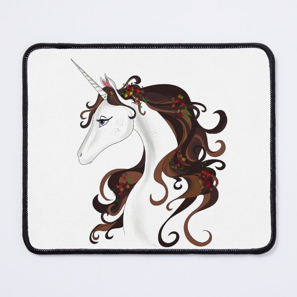 Item preview, Unicorn with flowers in her mane designed and sold by SRuddick-Darr.