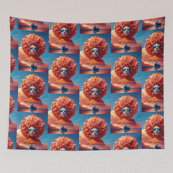 Item preview, Rowing Trip to the Strangely Beautiful Island of Blooming Flowers designed and sold by KilianSzmid.