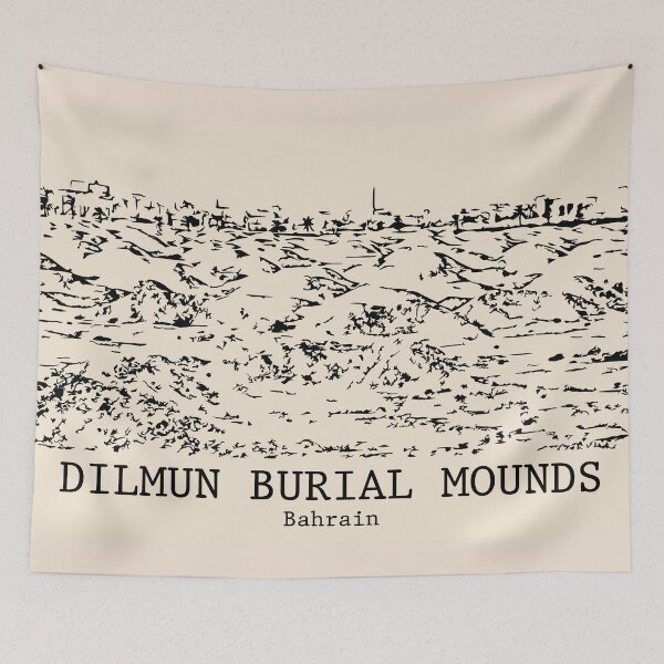 Item preview, Dilmun Burial Mounds - Bahrain designed and sold by Lakeric Cityscapes.