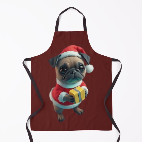 Artikelvorschau, Weihnachtsmops entworfen und verkauft von PIXEL-DIXEL.