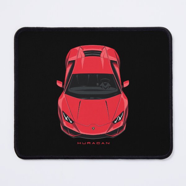 Item preview, Lambo Huracan Red illustration designed and sold by blackdogshop.