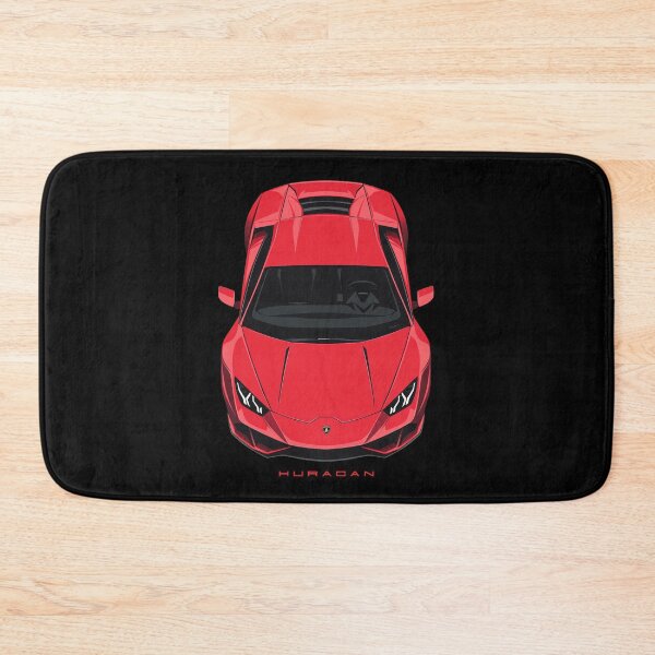 Item preview, Lambo Huracan Red illustration designed and sold by blackdogshop.