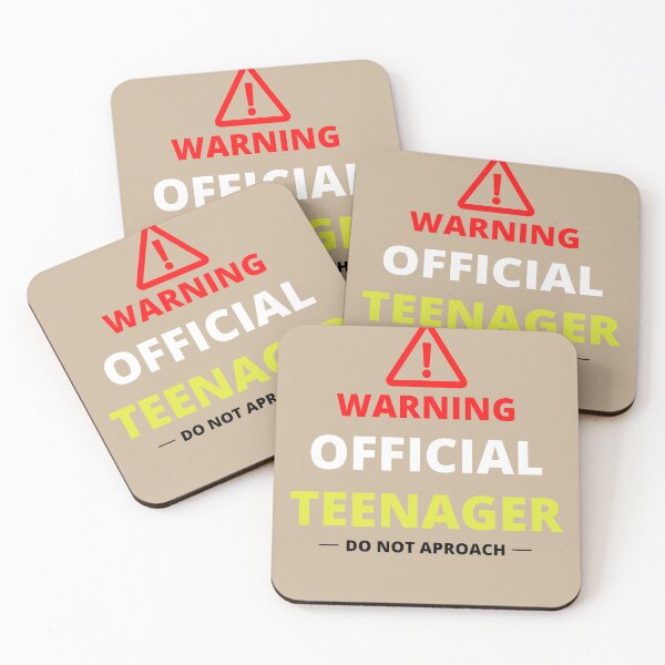 Item preview, Official Teenager Shirt, Thirteen Year Old Boy, Thirteen Birthday, 13th Birthday Girls and Boys, Warning Official Teen, Birthday Gift designed and sold by 4DN4NE.
