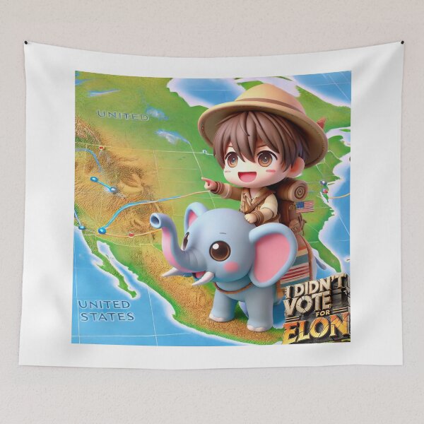 Item preview, "Young Elon’s Adorable Adventure" designed and sold by MySheetMusicArt.