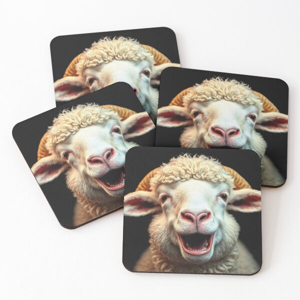 Item preview, Deeply Happy Sheep designed and sold by Skye Ryan-Evans.