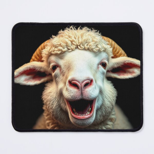 Item preview, Deeply Happy Sheep designed and sold by Skye Ryan-Evans.