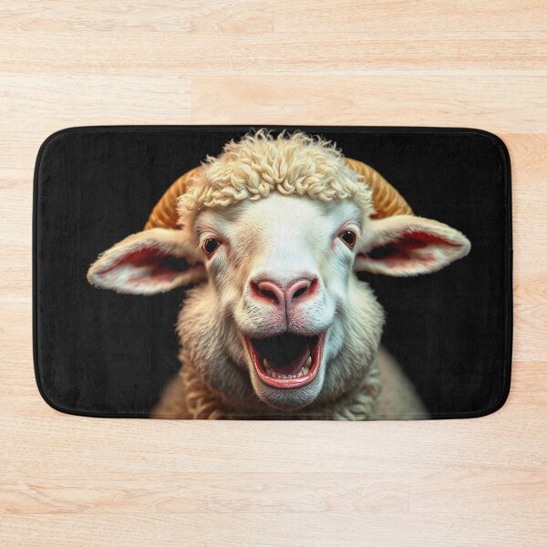 Item preview, Deeply Happy Sheep designed and sold by Skye Ryan-Evans.