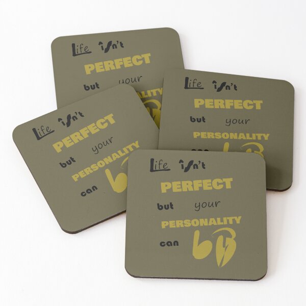 Item preview, Life isn't perfect but your personality can be  designed and sold by 4DN4NE.