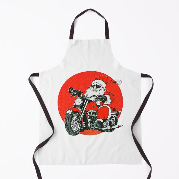 Item preview, Christmas Biker Santa , Santa on Motorcycle , Holiday Graphic , Fun Christmas Gift, Cool Santa Claus Riding Motorcycle designed and sold by Indyadizine.
