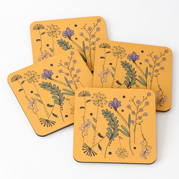 Item preview, Floral Illustration Repeating Pattern Design for Home Decor and Fashion designed and sold by Pandositive.