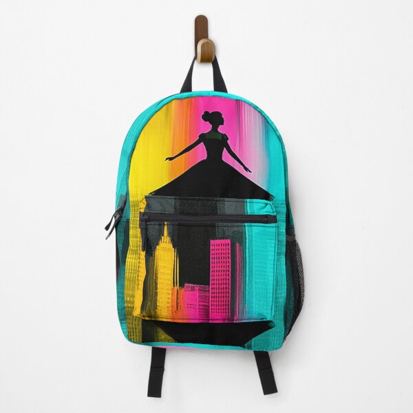 Item preview, Ballerina dancing in colors designed and sold by Graphoteka.