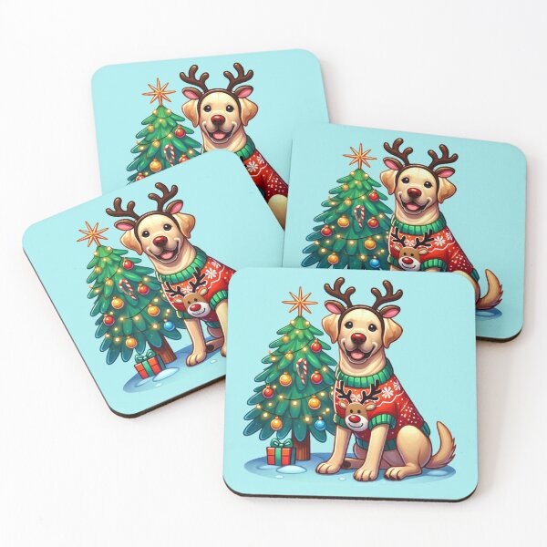 Item preview, Christmas Dog-  Labrador Retriever designed and sold by Rajasekar.