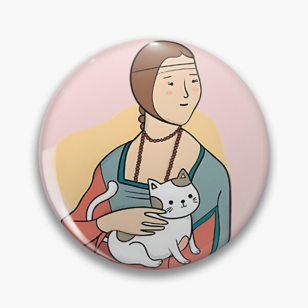 Item preview, Lady and Ermine Parody  designed and sold by Mariana Piana.
