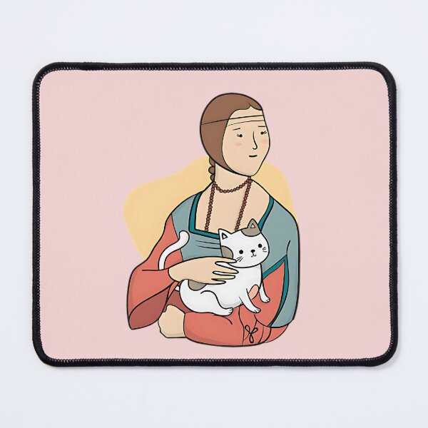 Item preview, Lady and Ermine Parody designed and sold by Mariana Piana.