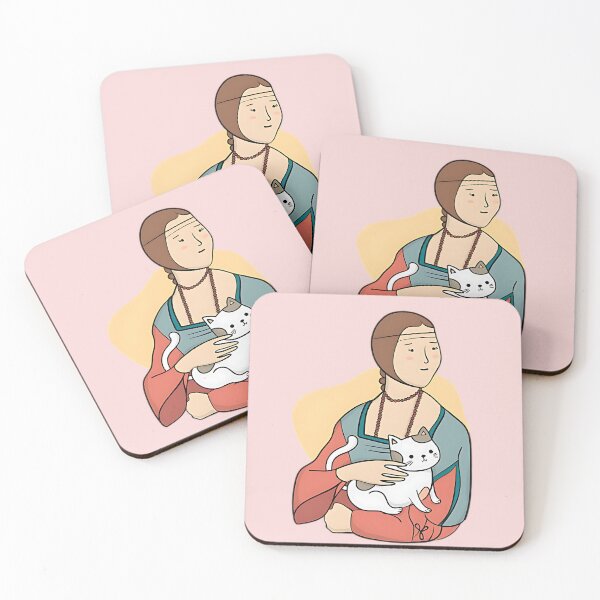 Item preview, Lady and Ermine Parody  designed and sold by Mariana Piana.