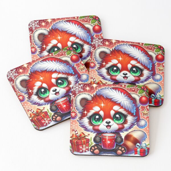Item preview, Red Panda Christmas  designed and sold by Jbl55.