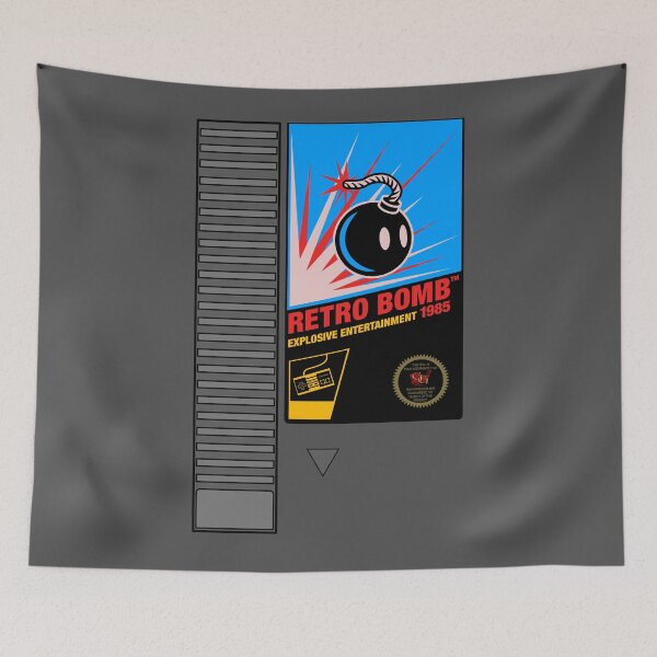 Item preview, Retro Bomb designed and sold by -TheGamingGeeks.
