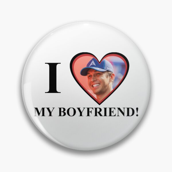 Item preview, Alexander Albon I love my boyfriend designed and sold by maralangedijk03.