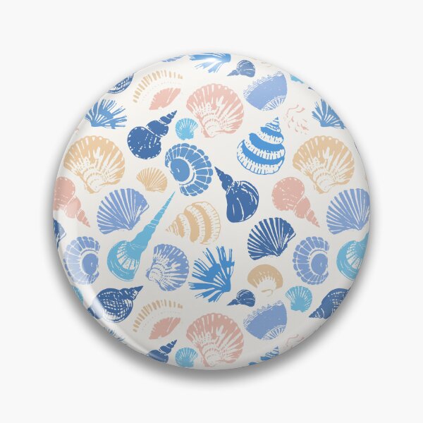 Item preview, Seashell Nautical Pastel Pattern Boho designed and sold by trajeado14.