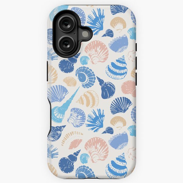 Item preview, Seashell Nautical Pastel Pattern Boho designed and sold by trajeado14.