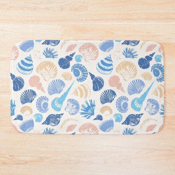 Item preview, Seashell Nautical Pastel Pattern Boho designed and sold by trajeado14.