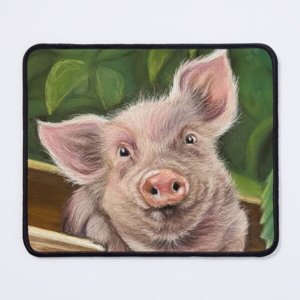 Item preview, Adorable little pink pig designed and sold by NathBros.