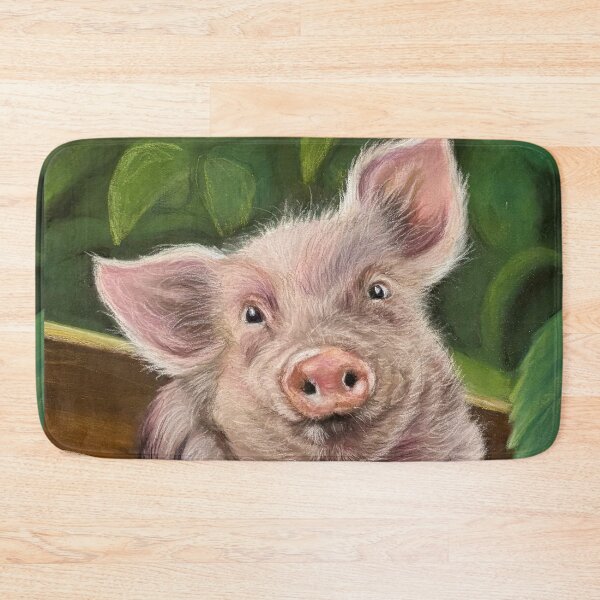Artikelvorschau, Entzückendes kleines rosa Schwein entworfen und verkauft von NathBros.