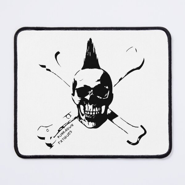 Item preview, Punk Skull and Bones designed and sold by UNK-Fatigues.