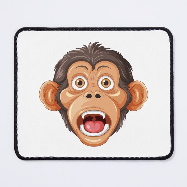 Item preview, Chimpanzee Panic Mouth Open designed and sold by kimberpix.
