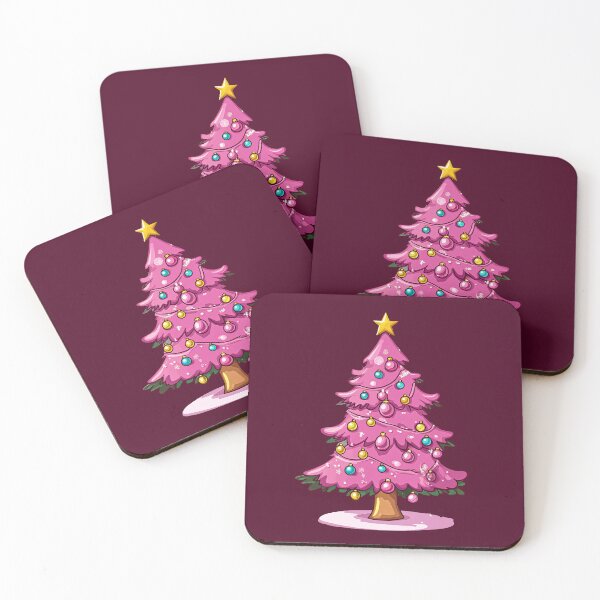 Item preview, Pink Christmas Tree designed and sold by Graphoteka.