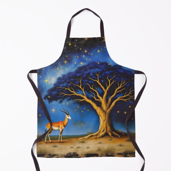 Item preview, Gerenuk and Blue Tree designed and sold by HabitableMoons.