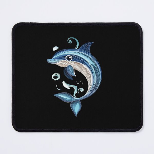 Item preview, Cute Kawaii Baby Dolphin designed and sold by PrintsByFrank.
