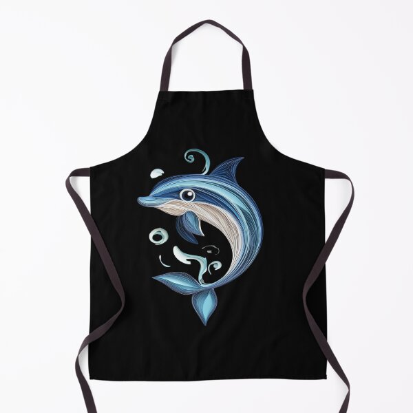 Item preview, Cute Kawaii Baby Dolphin designed and sold by PrintsByFrank.