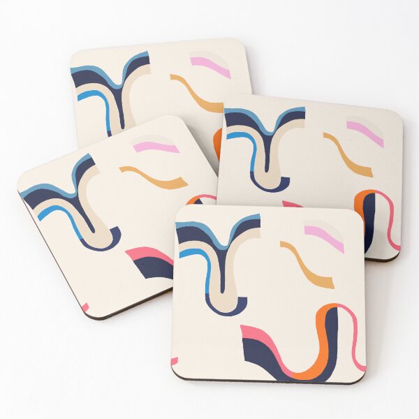 Item preview, Vibrant Wavy Forms designed and sold by BONBcreative.