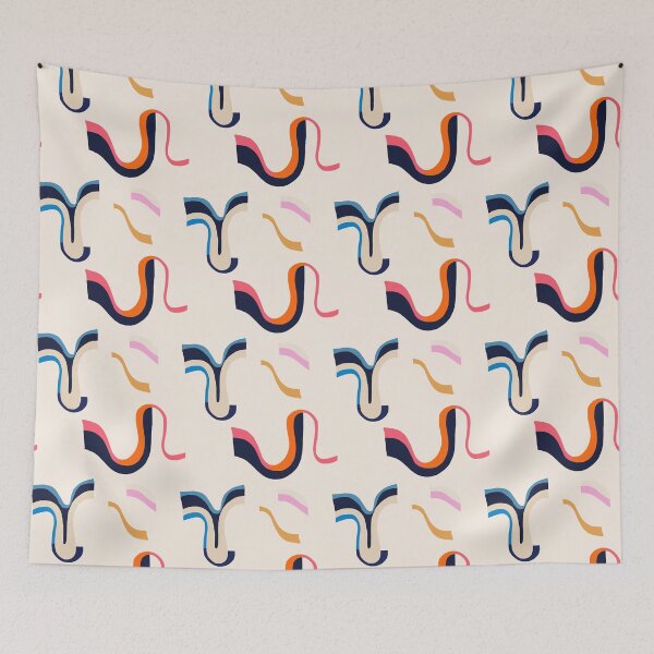 Item preview, Vibrant Wavy Forms designed and sold by BONBcreative.
