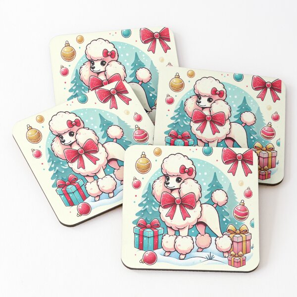 Item preview, Christmas Dog- Poodle  designed and sold by Rajasekar.