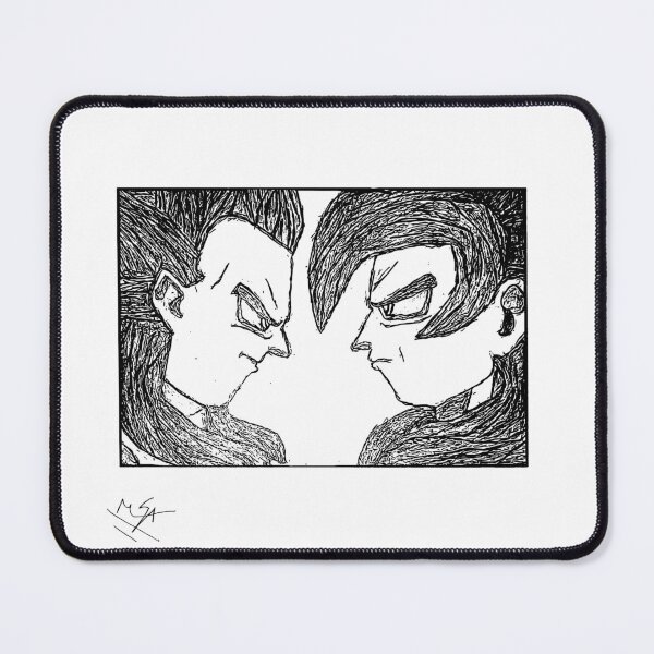 Item preview, Goku vs. Vegeta (Sketch) Left Hand designed and sold by ArtSurvivalLife.
