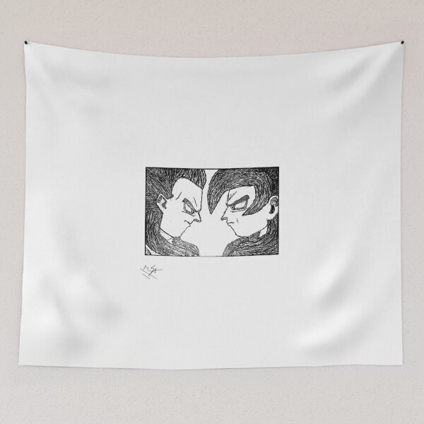 Item preview, Goku vs. Vegeta (Sketch) Left Hand designed and sold by ArtSurvivalLife.