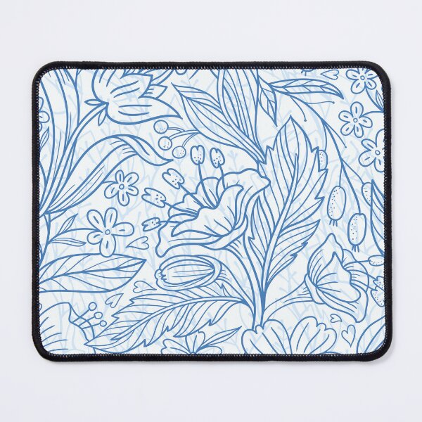 Item preview, Flores azules designed and sold by Hannah's Stickers.