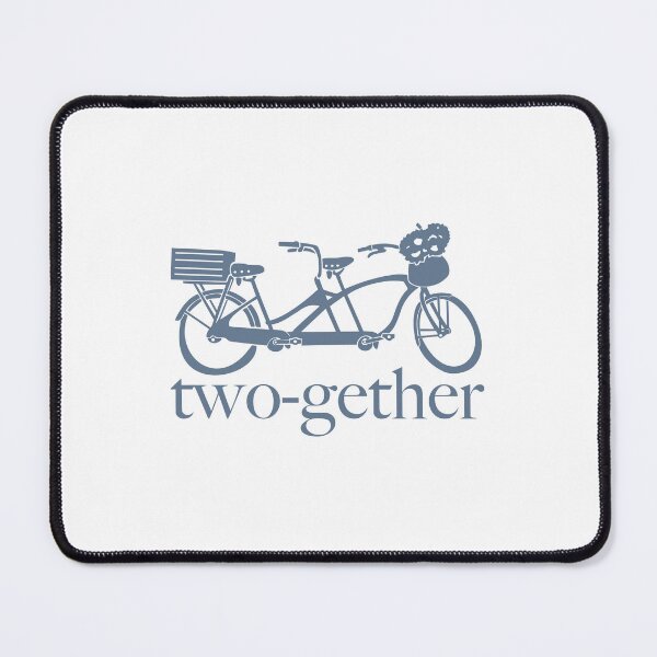 Item preview, Two-gether We Are Better Tandem Bike designed and sold by Tandem-Marriage.