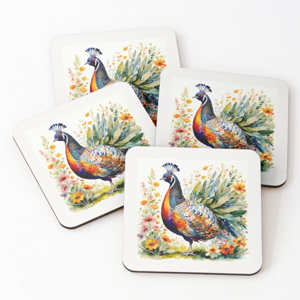 Item preview, Pheasant watercolors and beauty #3 designed and sold by Helios Be. Lavsh.